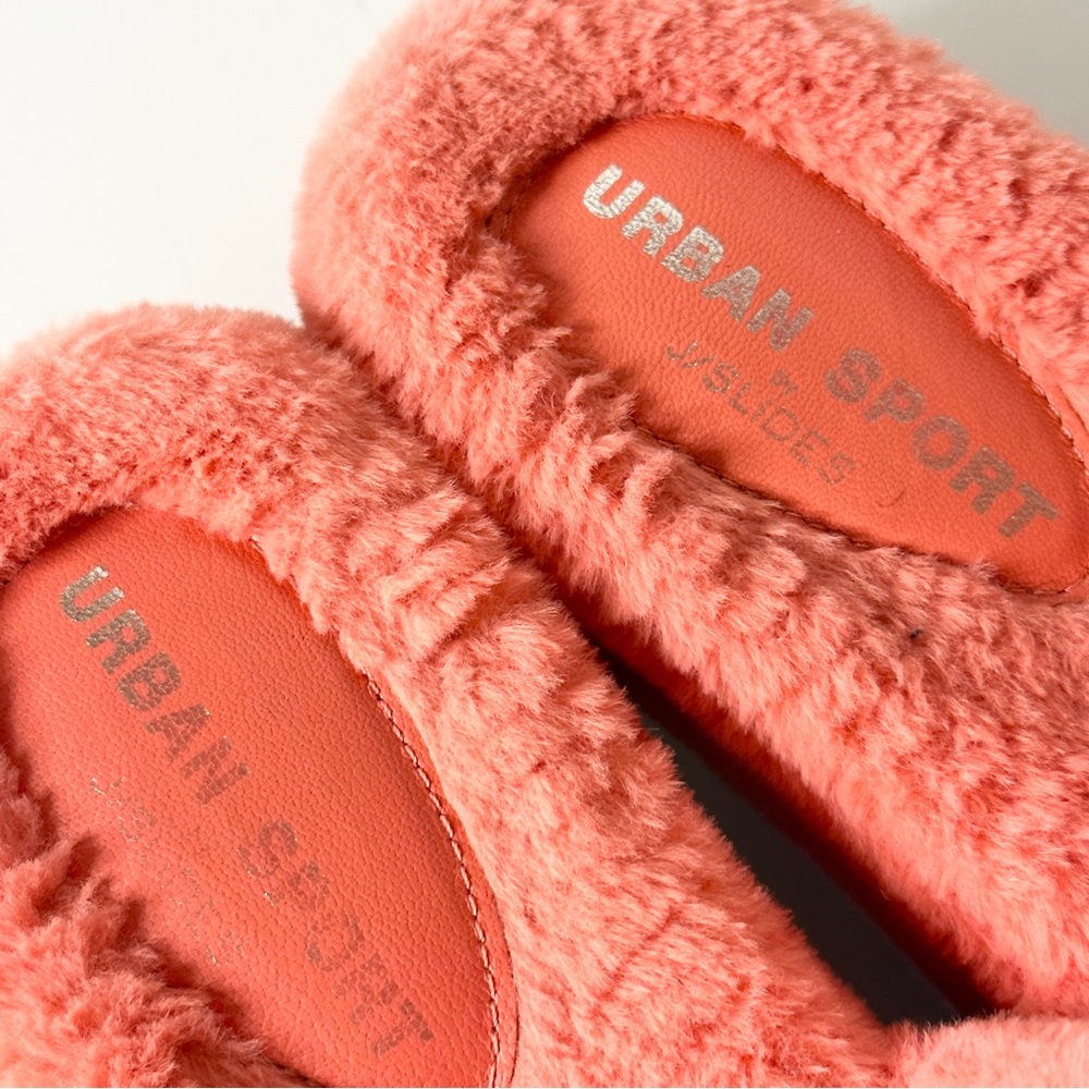 J Slides Willow Faux Fur Slides 9 Platform - image 3